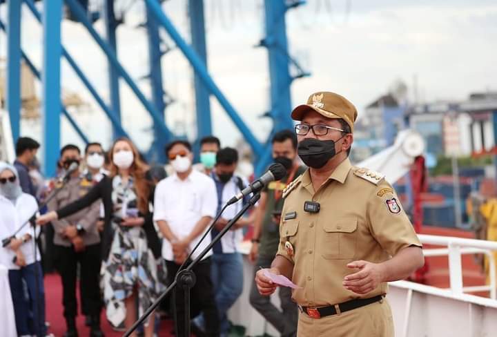 Semua Pasien Sembuh, Pemkot Makassar Resmi Hentikan Isolasi Apung Umsini