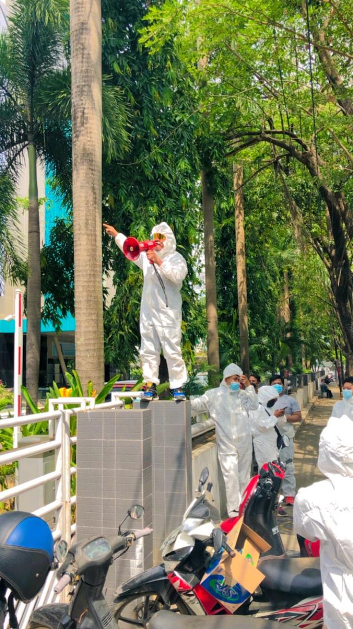 Diduga Monopoli Proyek, PLN Sulselbar Didemo Aliansi Mahasiswa Celebes