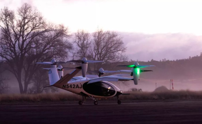 Taksi Listrik Terbang Super Senyap Kini ada di Amerika, NASA Sedang Lakukan Uji Coba