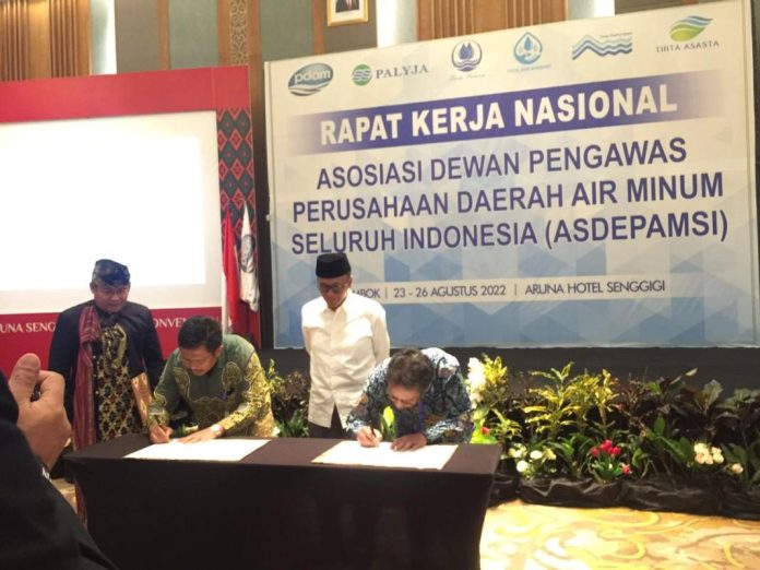 Asdepamsi dan Perpamsi Ikrarkan Deklarasi Lombok, Komitmen Dorong PDAM jadi Perusahaan yang Lebih Sehat