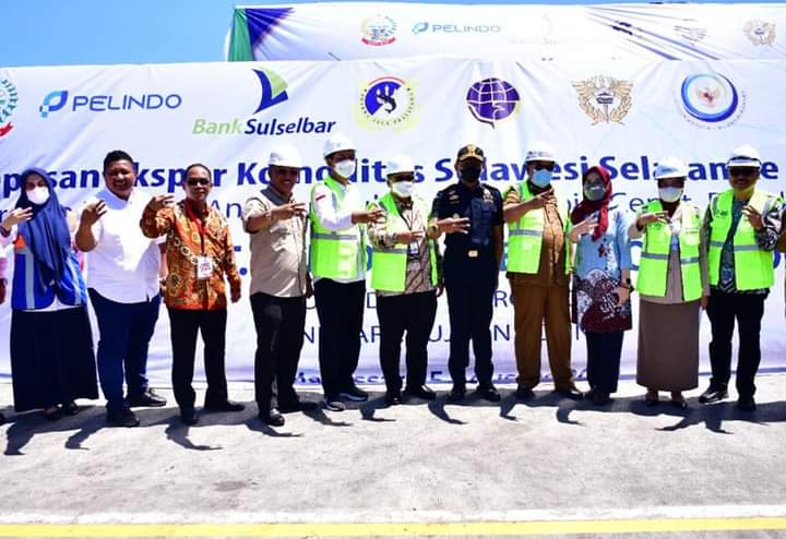 Gubernur Sulsel Lepas Ekspor ke 20 Negara Senilai Rp648,6 Miliar