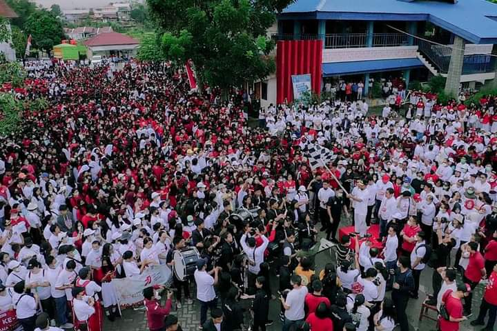 Gerakan Sulsel Anti Mager di Toraja, Gubernur Ingatkan Pola Hidup Sehat