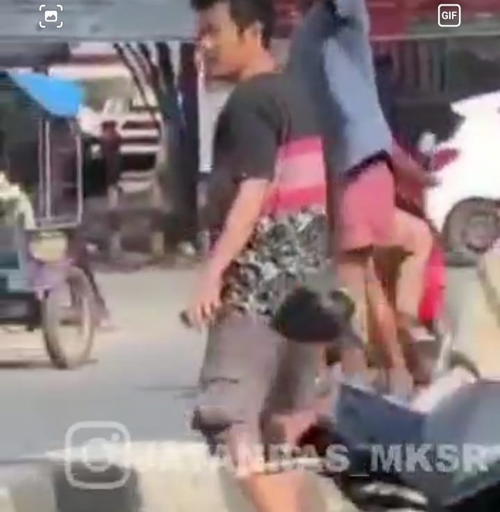 Pak Ogah yang Viral Ancam Pengendara di Makassar Ditangkap, Ternyata Orang Gangguan Jiwa