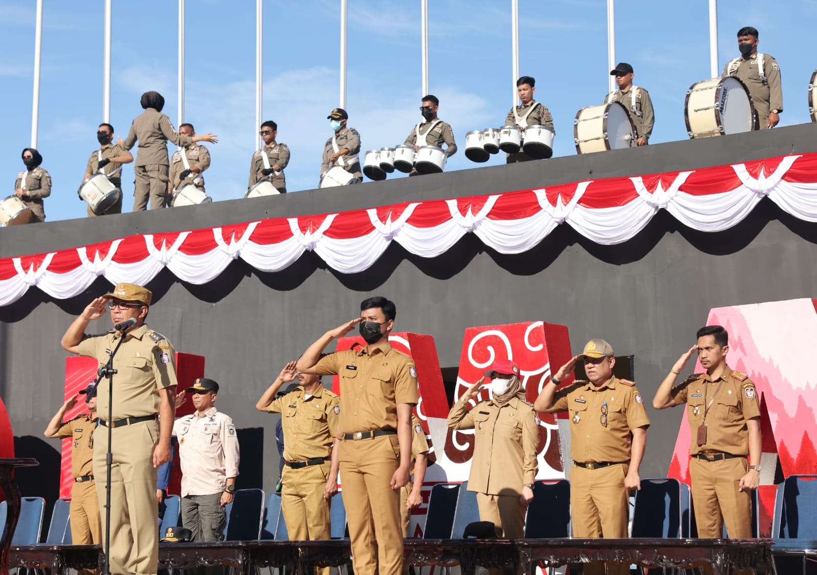 Pastikan Pelaksanaan Upacara 17 Agustus Berjalan Lancar, Wali Kota Danny Hadiri Gladi Bersih