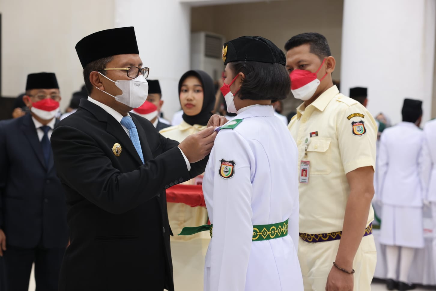 Kukuhkan Paskibraka 2022, Danny: Mereka Putra-Putri Terbaik Makassar