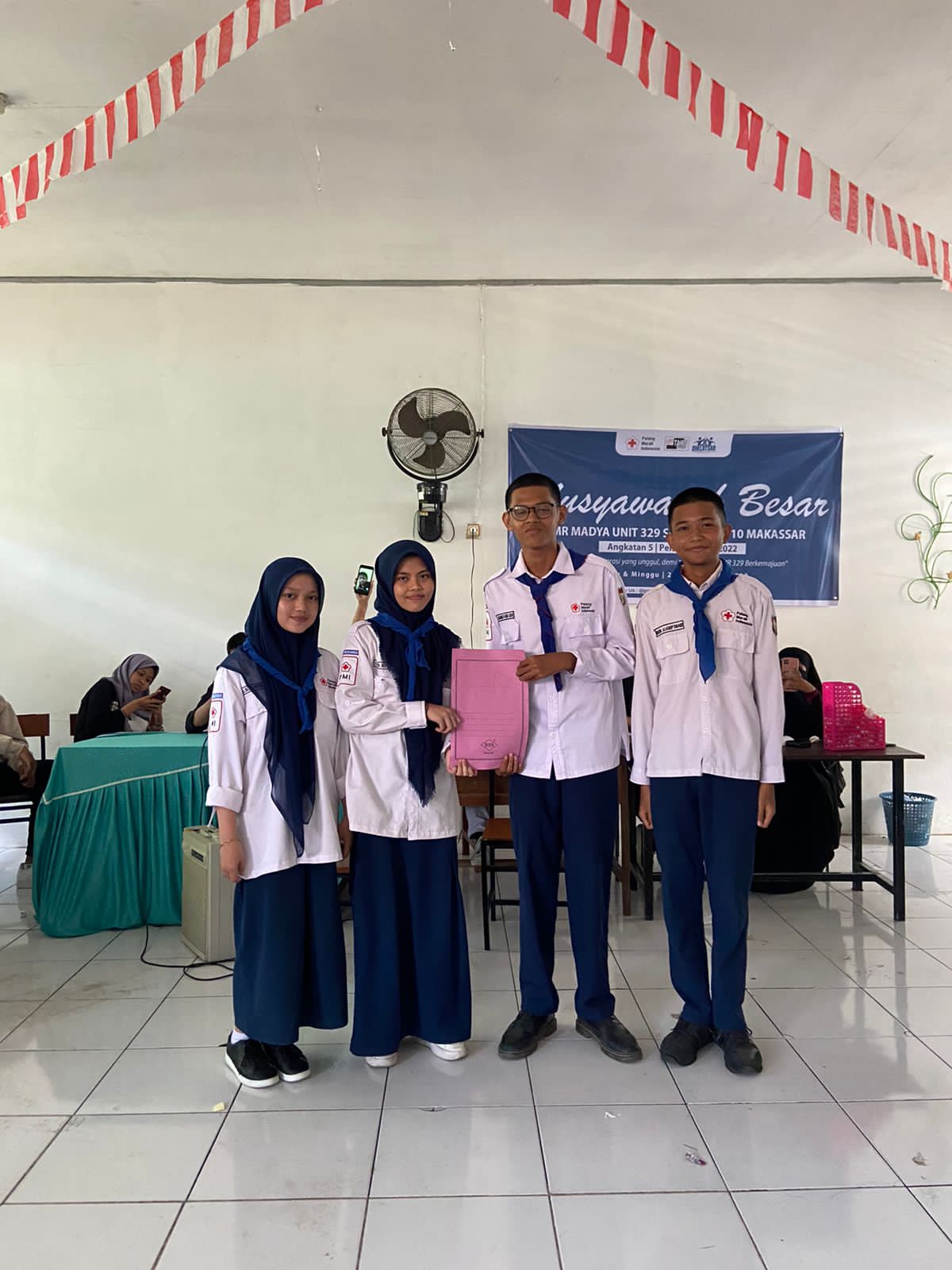 Pimpin PMR SMPN 10 Makassar, Fahira Akan Tingkatkan Prestasi Hingga Asa Skill Pengurus