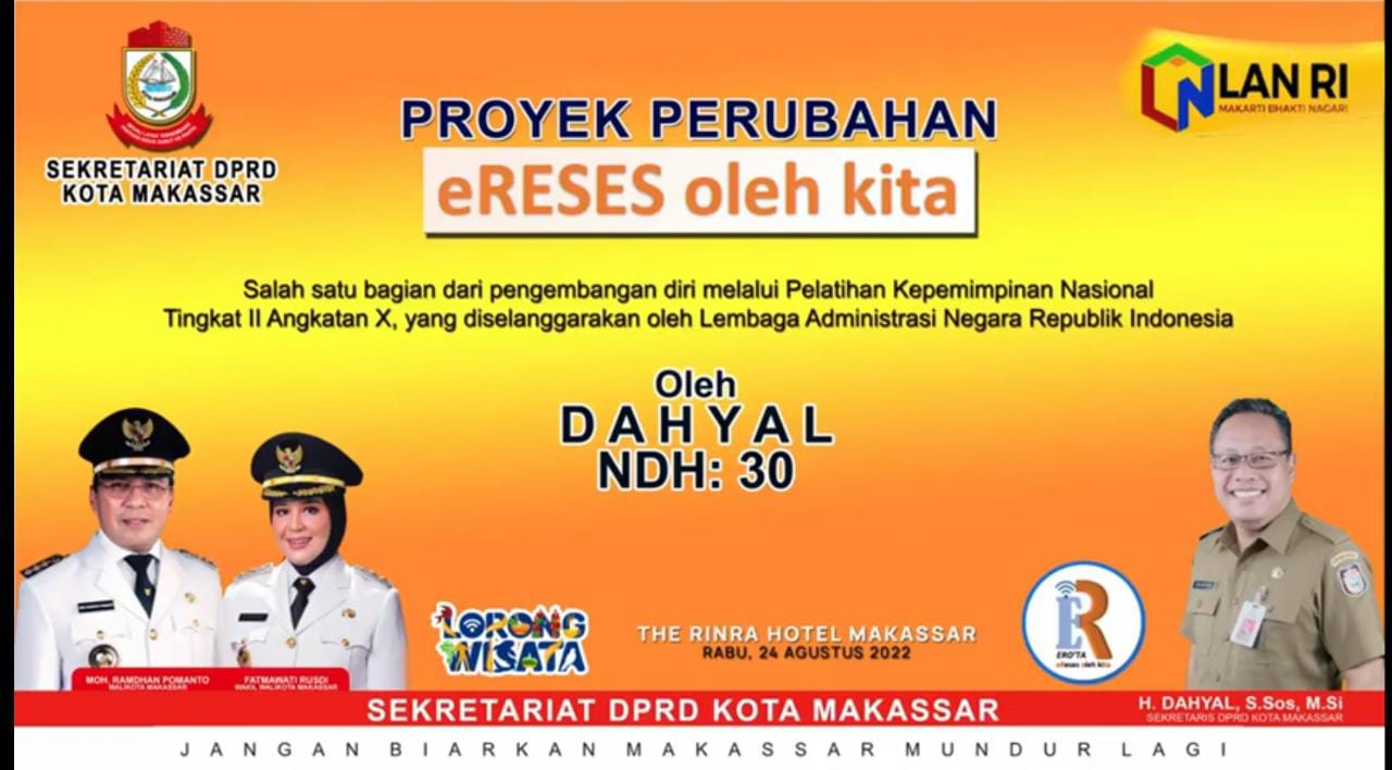 DPRD Kota Makassar Perkenalkan Aplikasi eRO’TA, Memudahkan Masyarakat Salurkan Aspirasi