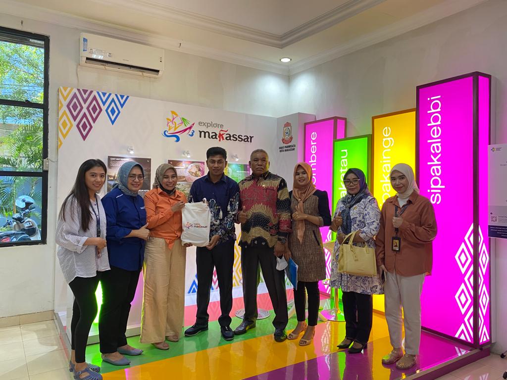Dinas Pariwisata Makassar Terima Kunker DPRD Buton, Bahas Strategi Peningkatan Wisatawan