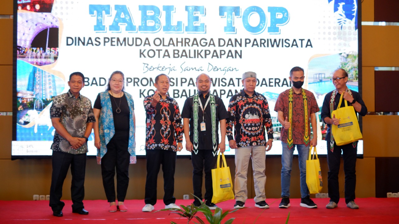 Kadis Pariwisata Hadiri Table Top yang Digelar Disporapar Balikpapan di Makassar