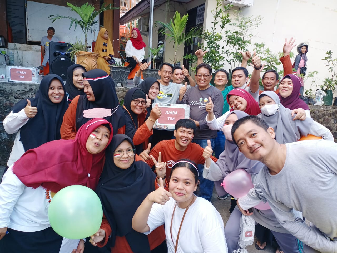 Kompak, Seru dan Heboh, Bappeda Parepare Gelar Lomba Rakyat HUT Kemerdekaan Ri ke-77