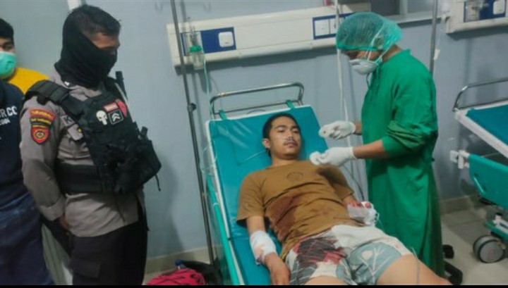 Ingin Menangkap Pelaku Penyalahgunaan Narkoba, 4 Personel Polda Sulbar Dibacok Pakai Parang