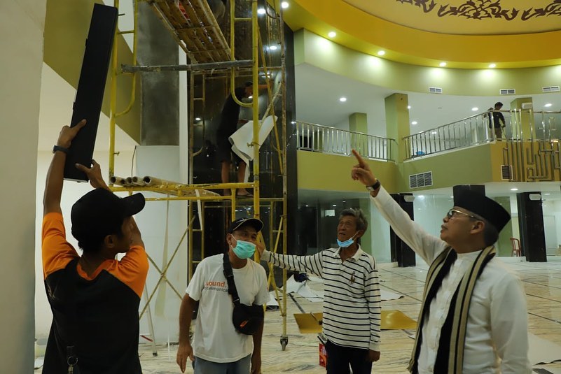 Salat Idul Fitri di Parepare Dipusatkan di Masjid Terapung BJ Habibie