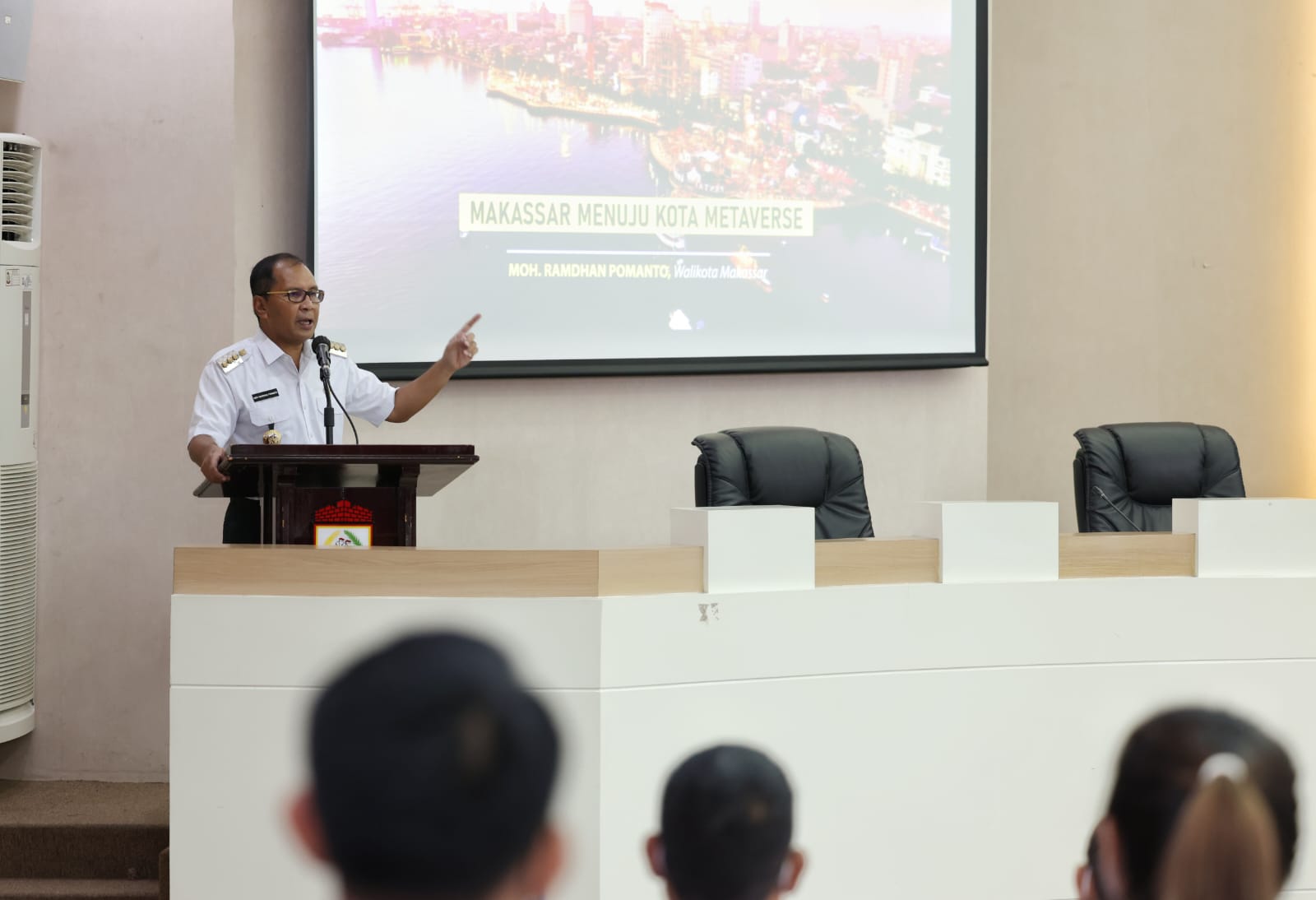 Terima Peserta Studi Lemhanas RI, Danny Paparkan Makassar Perspektif Masa Lalu, Masa Kini dan Masa Depan