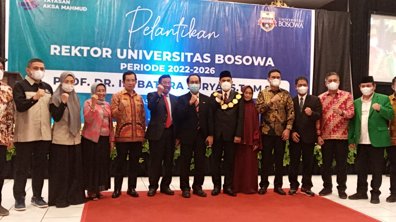 Prof Batara Surya Resmi Dilantik jadi Rektor Unibos, Ini Harapan Founder Bosowa