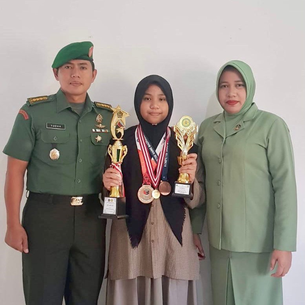 Dhiza, Siswa SMP Islam Athirah 1 Makassar Raih Peringkat I OMMI 2022