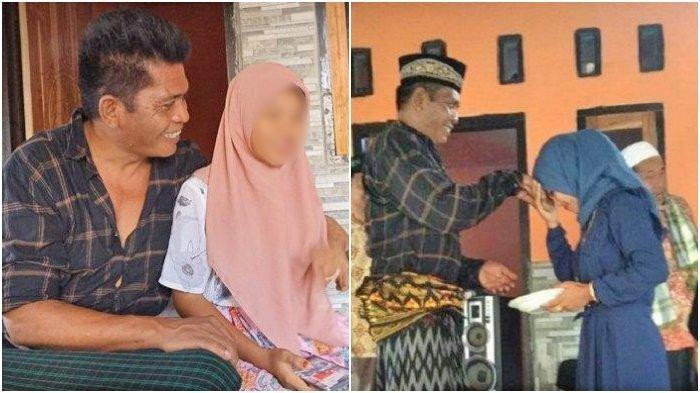 Setelah 8 Kali Menikah, Kini Pria 55 Tahun di Lombok Tengah Menikahi Gadis 16 Tahun