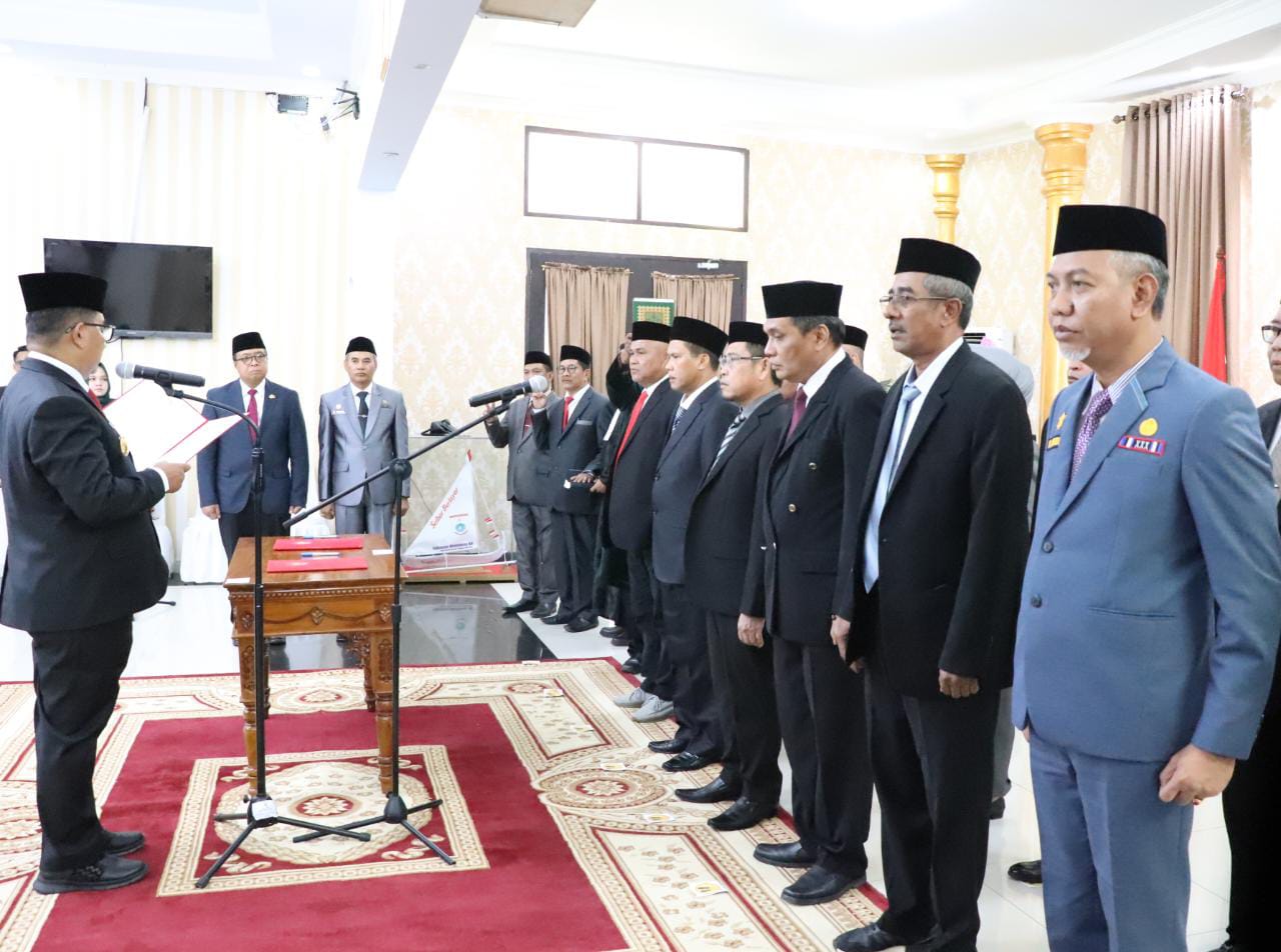 Akmal Malik Lantik 15 Pejabat Eselon II, Chandra Hapati Hasan Jabat Kepala BKD