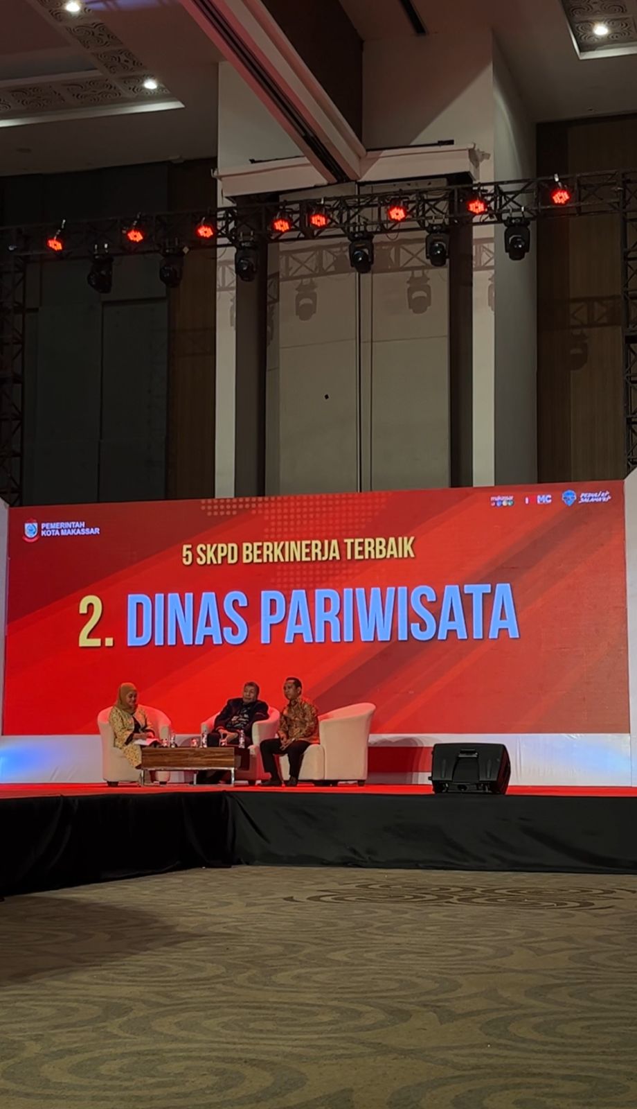 Dispar Makassar Dinobatkan Sebagai SKPD Berkinerja Terbaik Kedua Tahun 2022