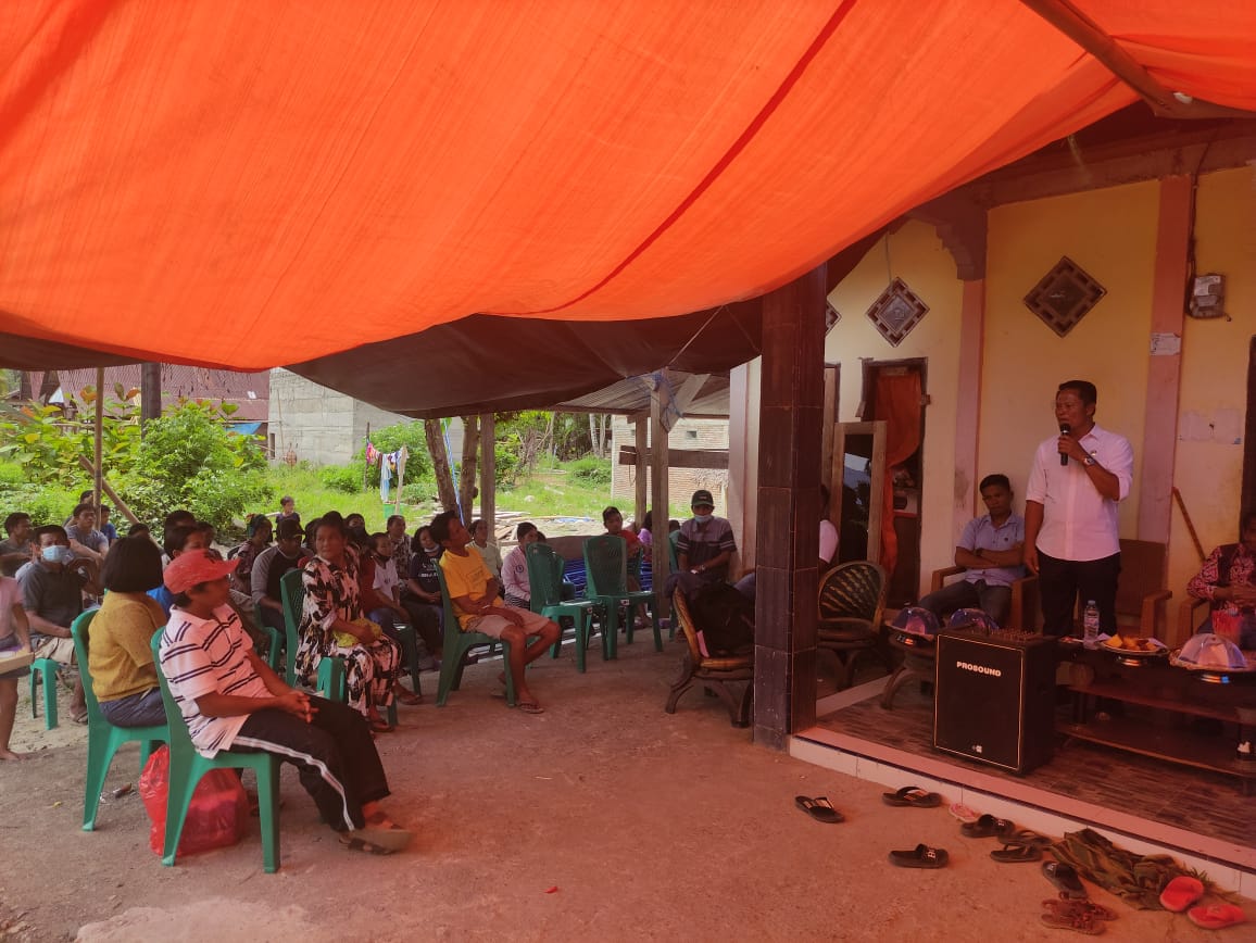 H Damris Serap Aspirasi di Bonehau, Banyak Warga Korban Banjir Belum Dapat Bantuan Pemerintah