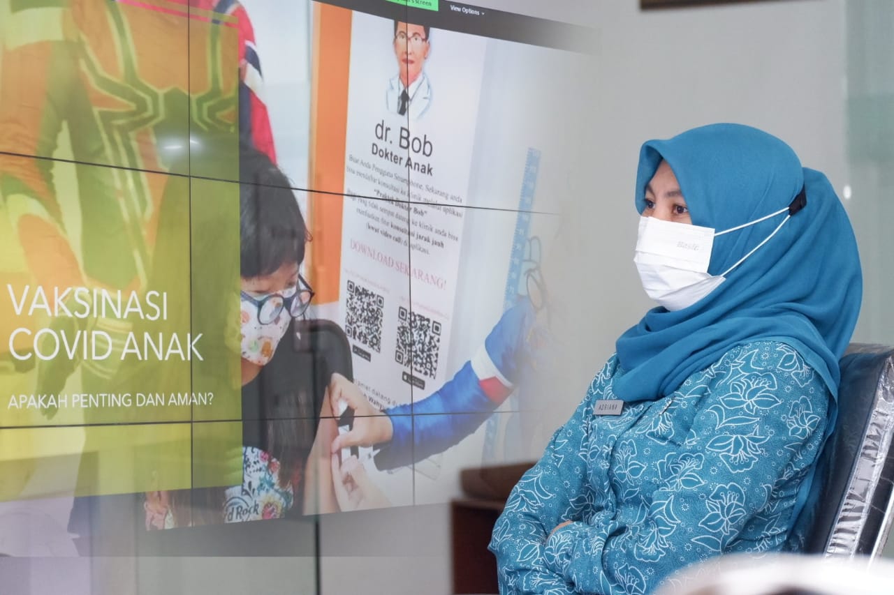 Dorong Vaksinasi Usia 6-11 Tahun, TP PKK Gowa Siap Libatkan Seluruh Kader 