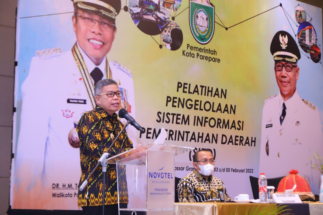 Wali Kota Parepare Dukung Pemanfaatan SIPD, Jadi Jaminan Transparansi dan Akuntabilitas