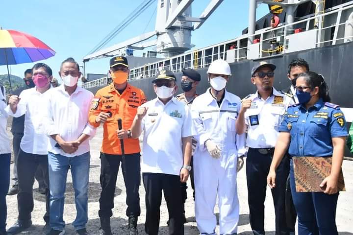 10.500 Ton Cangkang Sawit Diekspor dari Sulbar Ke Jepang 