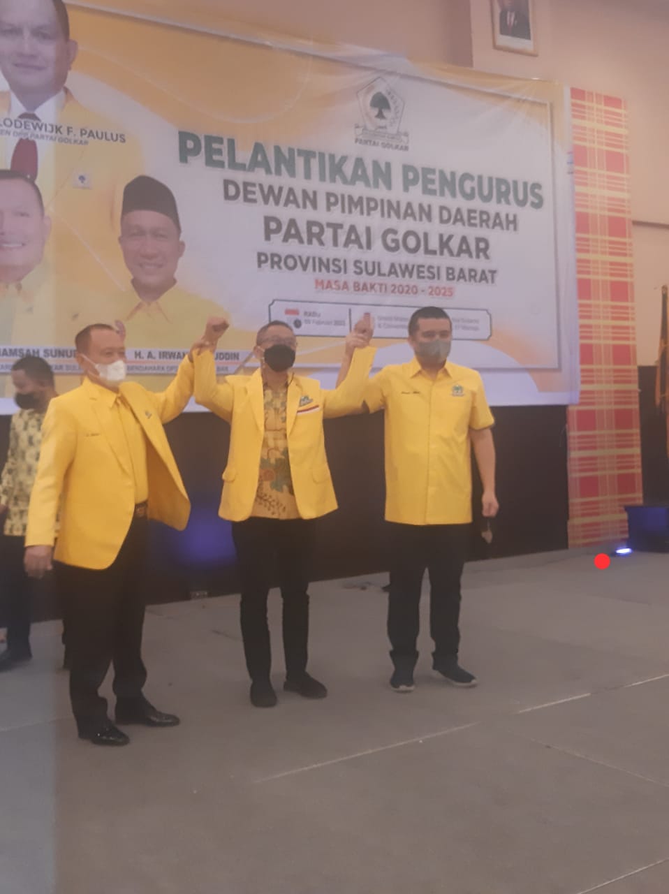Ketua Hanura Sulbar Resmi Bergabung dengan Golkar