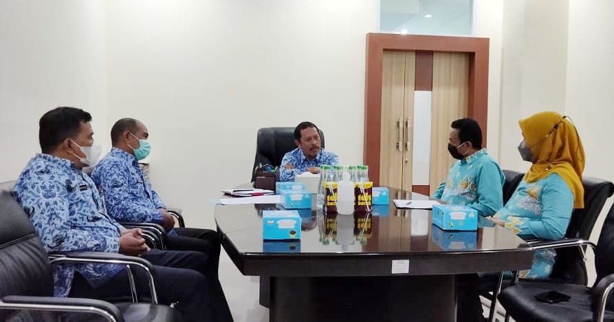 Jelang Dimulainya Tahapan Pemilu 2024, Bawaslu Temui Sekda Kota Makassar