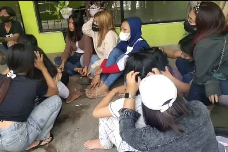 11 Wanita dan Pria Diamankan dalam Keadaaan Telanjang, 7 Diantaranya Anak di Bawah Umur