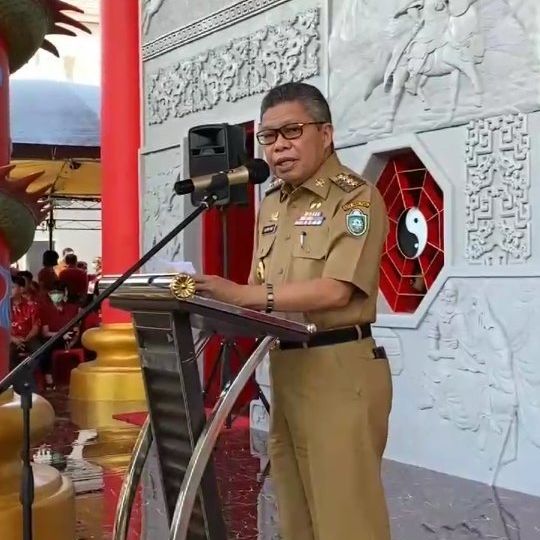 Implementasi Kota Cinta, Taufan Pawe Resmikan Klenteng Kwan Tong