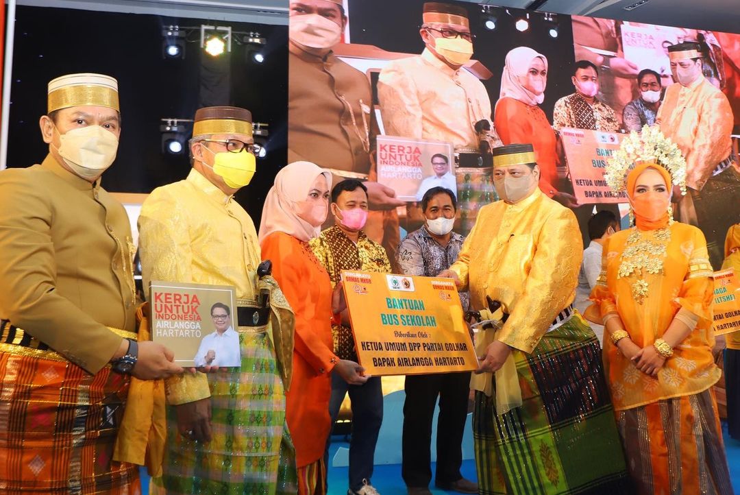 HUT ke-62 MKGR di Makassar, Airlangga Ajak Berlayar Penuh Optimisme Hadapi Pemilu 2024