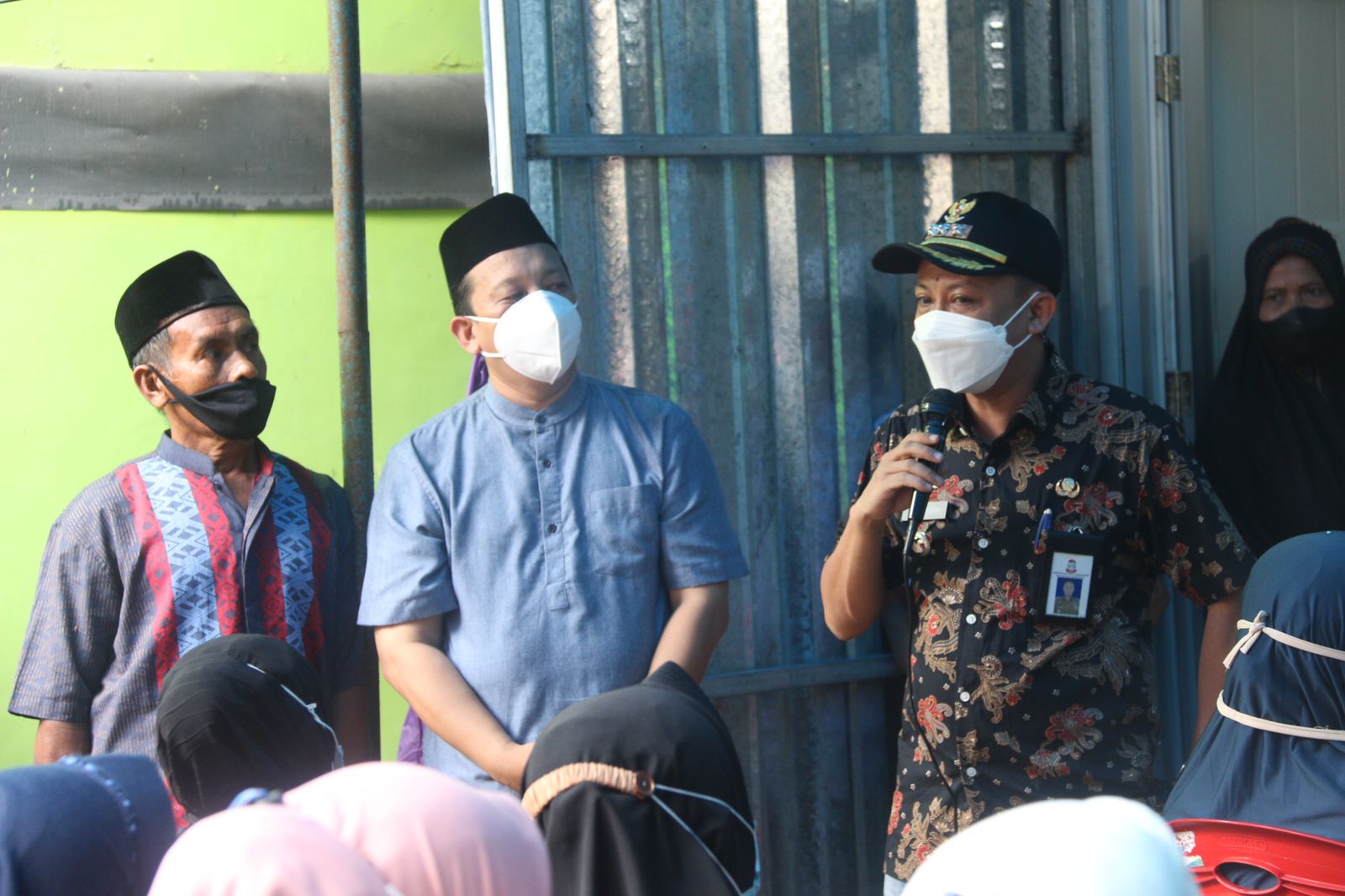 Pantau Vaksinasi, Camat Tallo: Antusias Masyarakat Luar Biasa