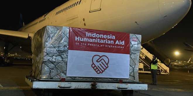 Indonesia Kirim Bantuan Kemanusiaan ke Afghanistan, Taliban Ucapkan Terima Kasih