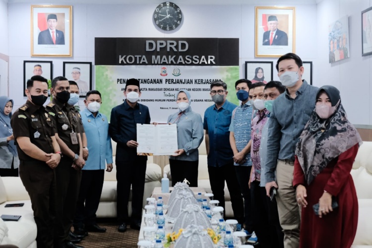 DPRD Jalin Kerja Sama dengan Kejari Makassar, Terkait Bidang Hukum Perdata dan Tata Usaha Negara