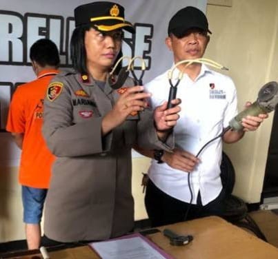  Pembuat dan Penjual Busur di Makassar Ditangkap, Pembelinya Rata-rata Pelajar 