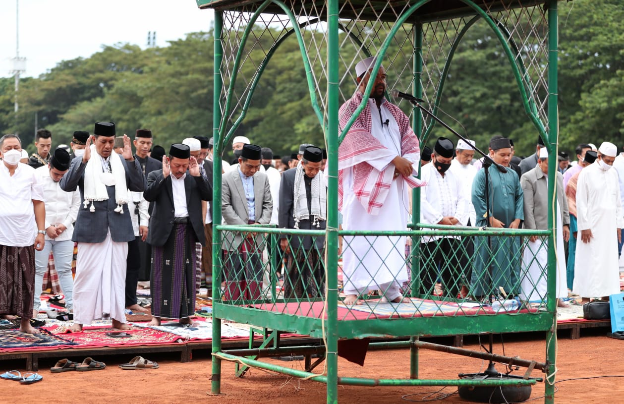 Pemkot Makassar Gelar Shalat Idul Adha 1443H/2022 di Lapangan Karebosi Makassar