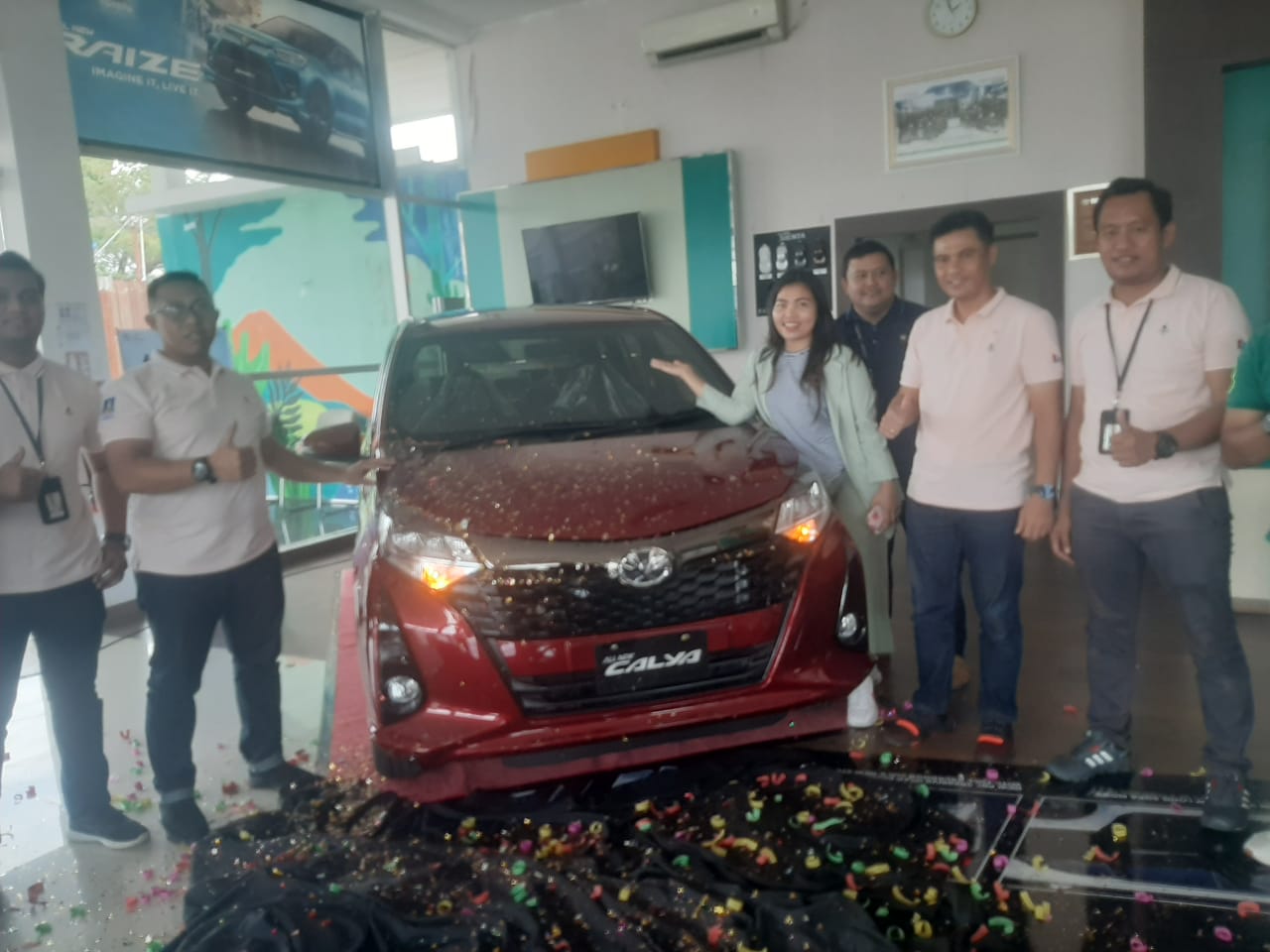 Toyota Kalla Sulselbar Lauching New Calya 2022, Tampilan Semakin Elegan dan Sporty