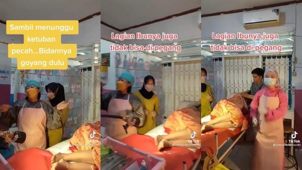 Viral Video Tiktok Bidan Joget di Depan Ibu Melahirkan, Ini Respon IBI 