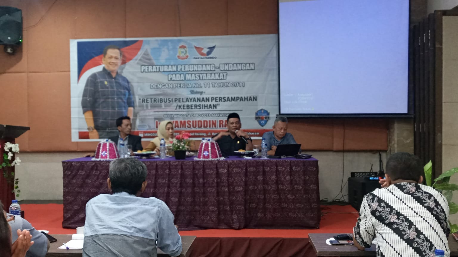 Anggota Dewan Syamsuddin Raga Ajak Warga Berpartisipasi Tingkatkan PAD Capai Rp2 Triliun, Dengan Membayar Restribusi Sampah