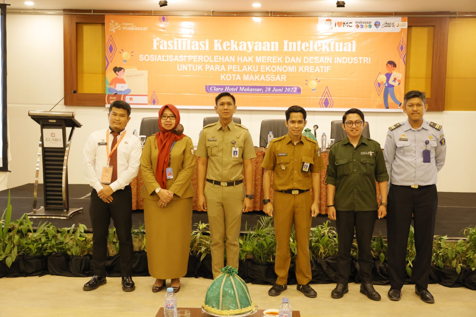 Sekdis Pariwisata Makassar Buka Kegiatan Fasilitasi Kekayaan Intelektual, Diharapkan Produk-produk Konsisten Kualitas dan Keunggulannya