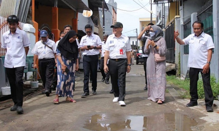 Pj Dirut PDAM Makassar Turun Langsung Pantau Permasalahan Air di BTP, Jika ada Sabotase akan Dilaporkan ke Polisi