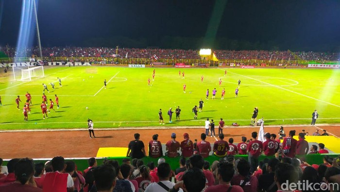Tampil Perdana di Stadion Gelora BJ Habibie, PSM Menang 1-0 Atas Sulut United