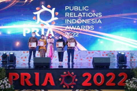 Perumda Air Minum Makassar Raih Penghargaan PRIA 2022, Memenangkan 2 Kategori Sekaligus