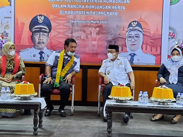 Nilai Pemkab Pasangkayu Berhasil Majukan Sektor Perkebunan, Bupati Toli-toli Datang untuk Berguru