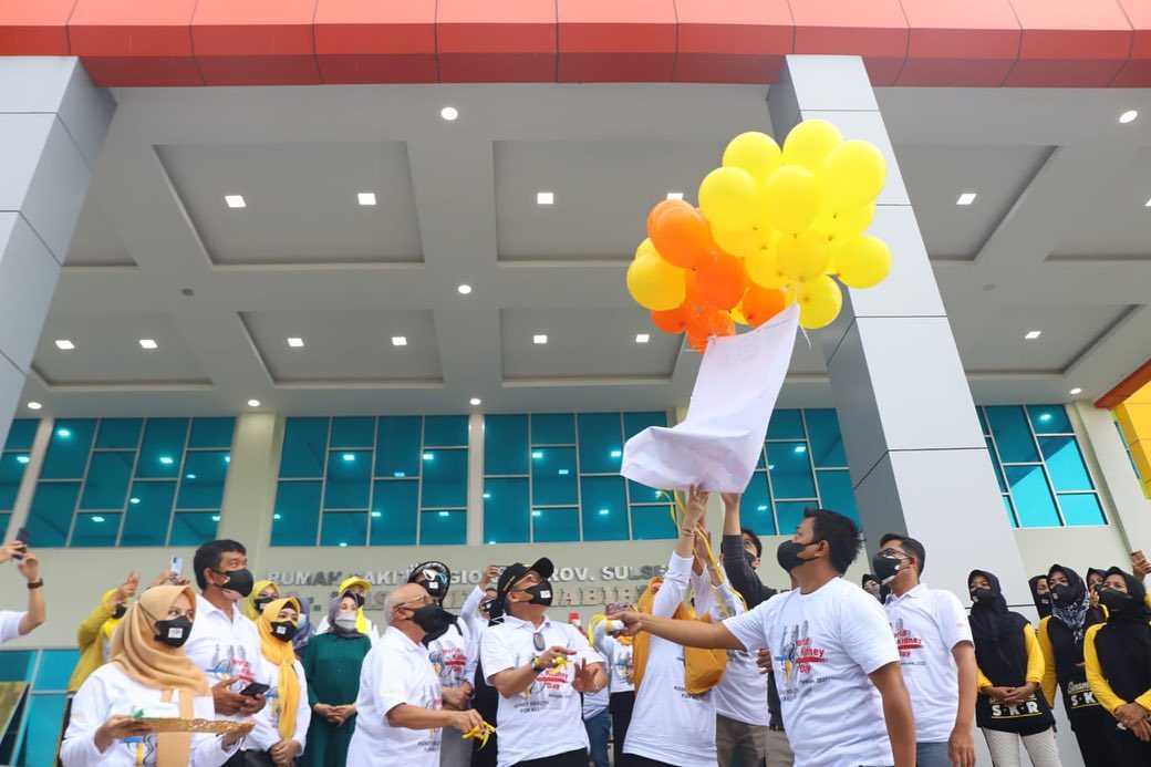 Hadiri Hari Ginjal se-Dunia, Taufan Pawe Nyatakan Pemkot Parepare Berkomitmen Penuhi Hak Dasar Warganya