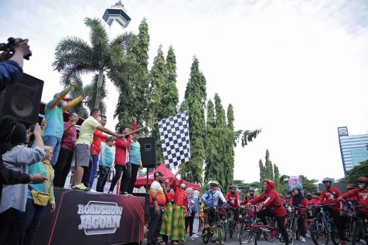 Melalui Gowes Wisata Budaya, Danny Ajak Bersama-sama Memperkenalkan Situs Sejarah di Makassar