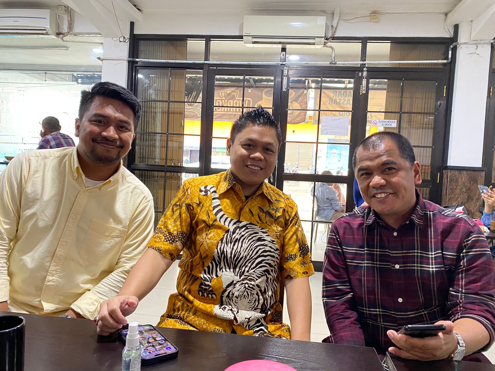 Rahman Pina dan Zulham Arief Temui Ketua KONI Sulsel Terpilih, Ada Apa?