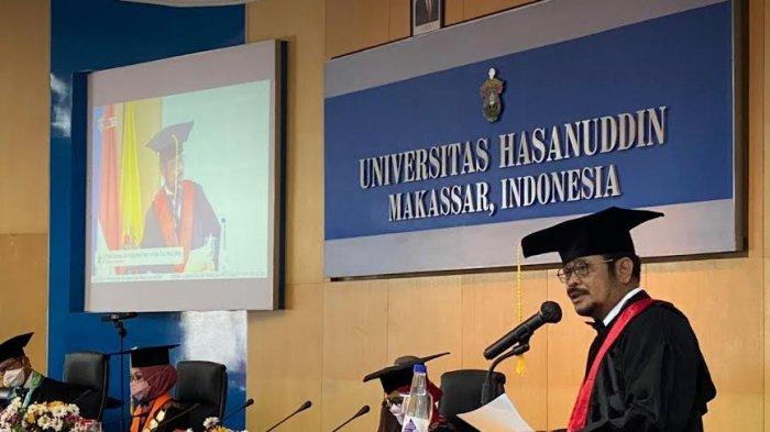 Diusulkan Sejak 2017, Kini Mentan SYL Resmi Bergelar Profesor Kehormatan Unhas