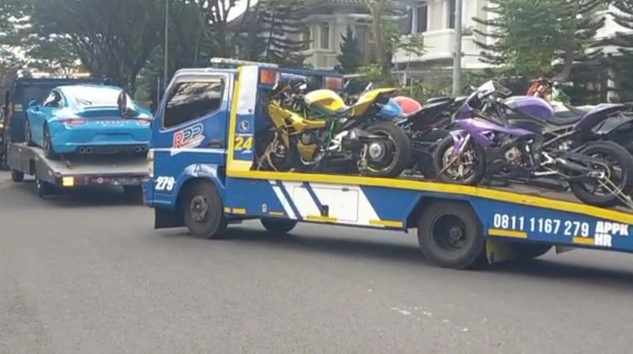 Aset Doni Salmanan Disita di Depan Istrinya, Ada Porsche Hingga Belasan Moge Mahal