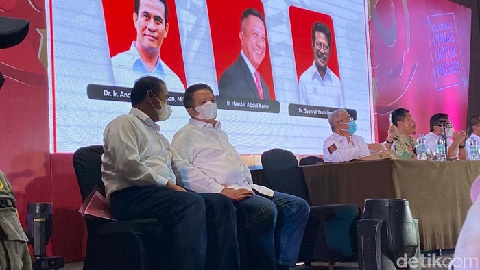 Amran, Haedar dan SYL Kandidat Ketum IKA Unhas, Hanya SYL yang tak Sampaikan Visi Misi